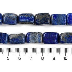 Natürlicher Lapislazuli Perlenstränge&nbsp;G-M403-D03-01