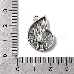 Breloque en alliage de style tibétain&nbsp;PALLOY-D314-03AS