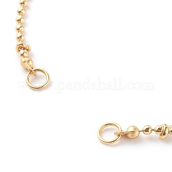 Herstellung von Messingkugelketten-Armbändern&nbsp;AJEW-JB00936