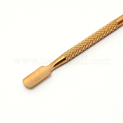 Doppelkopf-Nagelhautschieber und -schneider aus Edelstahl&nbsp;MRMJ-WH0063-49