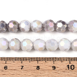 Brins de perles de verre électrolytiques anti-ternissement&nbsp;EGLA-T021-8mm-15-01