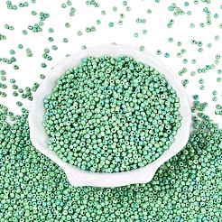 Perles de rocaille en verre picasso&nbsp;GL-N001-01B-05