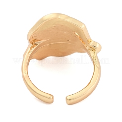 Bague de manchette ouverte en alliage d'émail sur le thème de Noël&nbsp;RJEW-C106-02C-KCG