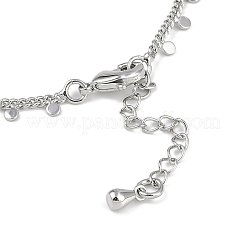 Bracciali in ottone placcati a cremagliera per donna&nbsp;BJEW-K244-08E-P
