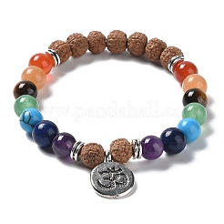 Yoga Chakra Schmuck&nbsp;BJEW-L620-01C