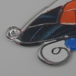 Décorations murales suspendues en acrylique&nbsp;HJEW-WH0069-19B
