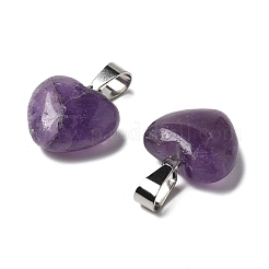 Natürlichen Amethyst Edelsteinanhänger&nbsp;G-I311-A18