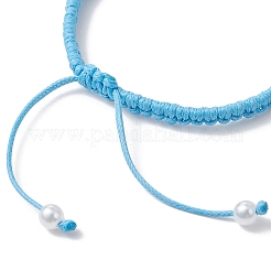 Armbänder aus ABS-Kunststoff mit Imitationsperlen&nbsp;BJEW-JB13064