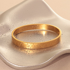 Bracelets à charnière en acier inoxydable 304 pour femmes&nbsp;FS-WG8EAC5-01