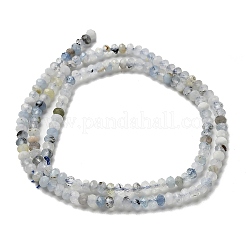 Natürliche Aquamarin Perlen Stränge&nbsp;G-RM2025-D01-B