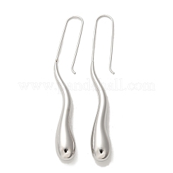 Pendientes colgantes de acero inoxidable 304&nbsp;EJEW-U048-01P