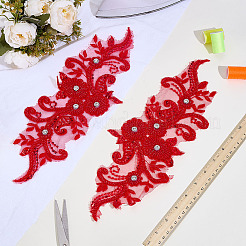 Broderie de fleurs&nbsp;PATC-WH0014-72