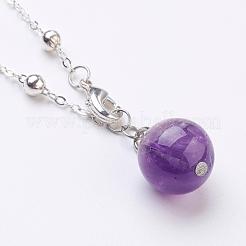 Braccialetti di fascino dei branelli della pietra preziosa naturale&nbsp;BJEW-JB03193