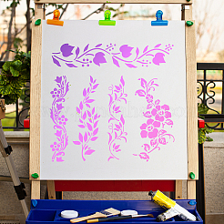 Plastica per animali domestici scava fuori modelli di stencil per pittura&nbsp;DIY-WH0244-223