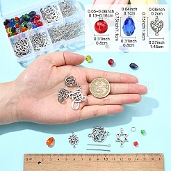 DIY-Set zur Schmuckherstellung von Ohrringen aus Legierung&nbsp;DIY-YW0011-89