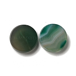 Natürliche grüne Onyx-Achat-Cabochons&nbsp;G-A213-03A