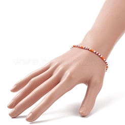 Bracelets extensibles de perles en verre&nbsp;BJEW-JB09095