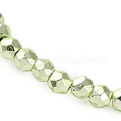 Galvanisierte synthetische nichtmagnetische Hämatitperlenstränge&nbsp;G-C248-D01-2mm-01