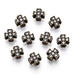Legierungskristallrhinestone-Perlen&nbsp;ALRI-T004-09AB