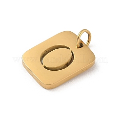 Anhänger aus 304 Edelstahl&nbsp;STAS-R001-01G-O