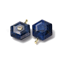 Gefärbt natürliche Lapislazuli Anhänger&nbsp;G-P588-02G-05