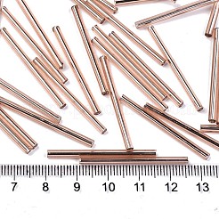 Galvanisieren Sie Glasperlen&nbsp;SEED-S043-02A-03