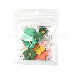 16pcs 8 Farben sprühlackierte Legierungsanhänger&nbsp;FIND-FS0004-38