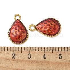Pendentifs en acier inoxydable 304 avec placage ionique (IP)&nbsp;STAS-R008-04G-01
