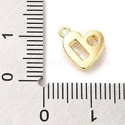 Ottone micro spianare pendenti zirconi&nbsp;LS-ZIRC-P113-05G
