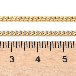 Unisex-PVD-Vakuumbeschichtung 304 Edelstahl Panzerkette/gedrehte Kette Halsketten&nbsp;X-STAS-D0002-34G