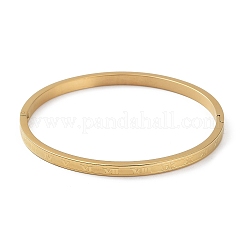 3 Stück 3-farbige Armreifen aus Edelstahl 304&nbsp;BJEW-F464-09