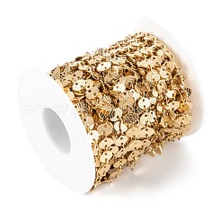 Handgefertigte ovale Gliederketten aus PVD-Vakuumbeschichtung 304 Edelstahl&nbsp;CHS-M004-13G