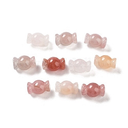 Perles d'agate naturelles, candy, 8~8.5x13x8~8.5mm, Trou: 1mm