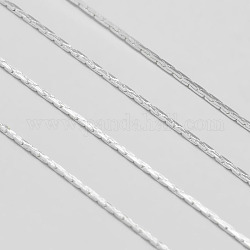 Kardanoketten aus Messing, gelötet, mit Spule, Cadmiumfrei und Nickel frei und Bleifrei, Silber, 0.65 mm, etwa 100 yards / Rolle (91.44 m / Rolle)