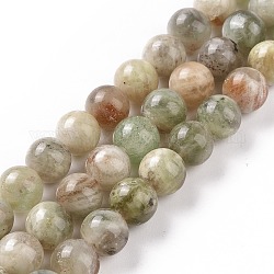 Chapelets de perles de quartz naturel, ronde, 10mm, Trou: 1mm, Environ 40~41 pcs/chapelet, 15.47'' (39.3 cm)