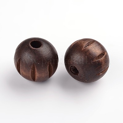 Des perles en bois naturel&nbsp;WOOD-TB099Y-1-1