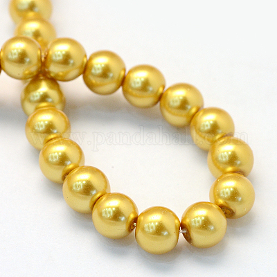 Cuire de la peinture en verre perles brins&nbsp;HY-Q003-3mm-31-1
