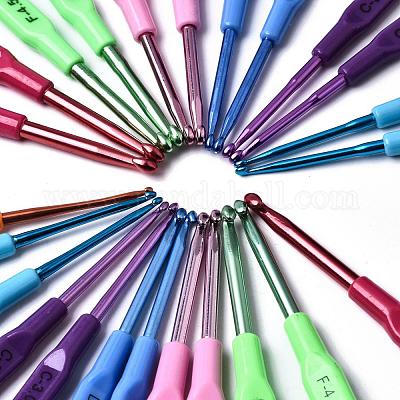 Wholesale PandaHall 15pcs Crochet Hook Needles Sets 