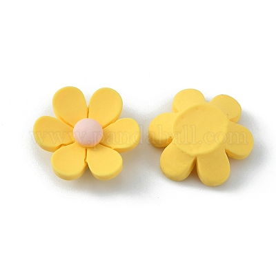 Undurchsichtigen Cabochons&nbsp;RESI-WH0026-75B-01-1