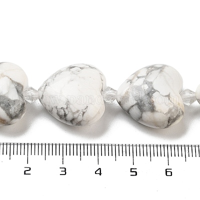 Natürliche Howlith Perlen Stränge&nbsp;G-C150-A18-01-1
