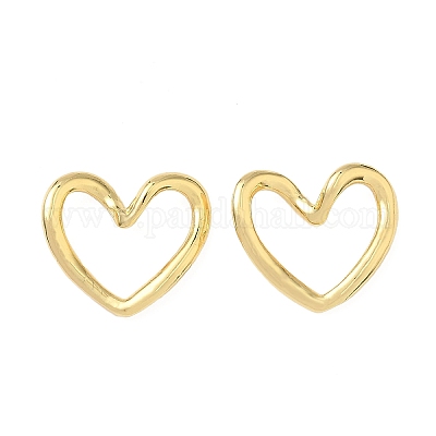 22 Connecteurs Bijoux Laiton Plaqué Or 18K - Pour Colliers, Bracelets DIY - Forme Rectangle Incurvé
