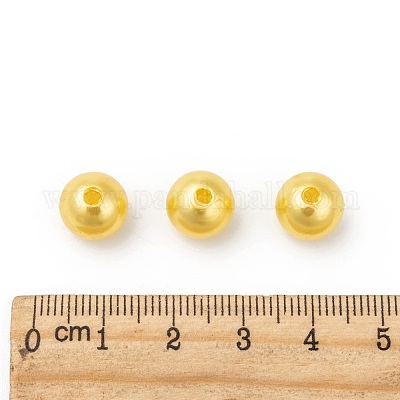 Perles acryliques de perles d'imitation&nbsp;PL612-6-1