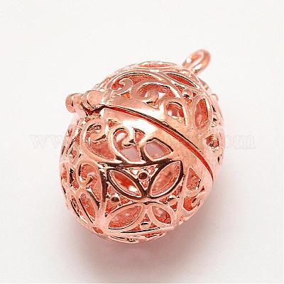 Ottone pendenti diffusore medaglione&nbsp;KK-P100-40RG-RS-1