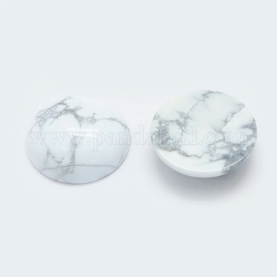 Natur Howlite Cabochons&nbsp;G-G760-B01-02-1