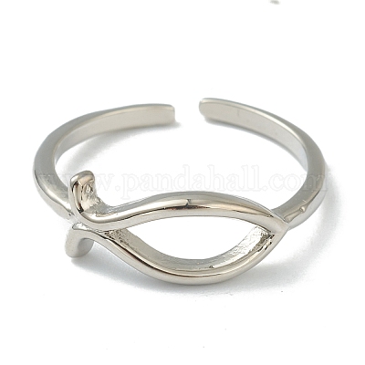 Messing Manschettenringe&nbsp;RJEW-L100-002-1