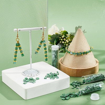 Shop NBEADS About 530 Pcs 2 Hole Tila Beads Half Tila Beads for Jewelry  Making - PandaHall Selected