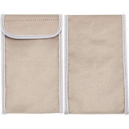 RZJSLSHANHAI Faraday Lot De 4 Manchons Anti-radiations Pour Téléphone – Blocage Du Signal, Protection Contre Les Champs électromagnétiques, Sac De Protection De La Vie Privée, Anti-suivi, 19,5 X 12,5