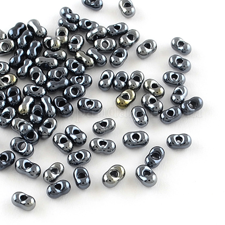 Perles de verre mgb matsuno X-SEED-R014-2x4-P607-1