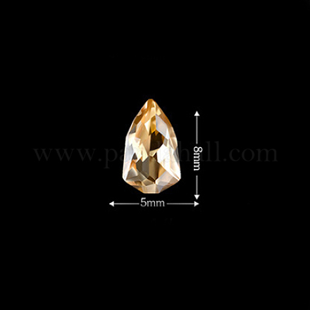 Cabujones de cristal de rhinestone MRMJ-T010-137D-1
