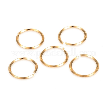 304 Stainless Steel Jump Ring STAS-I150-07H-G-1